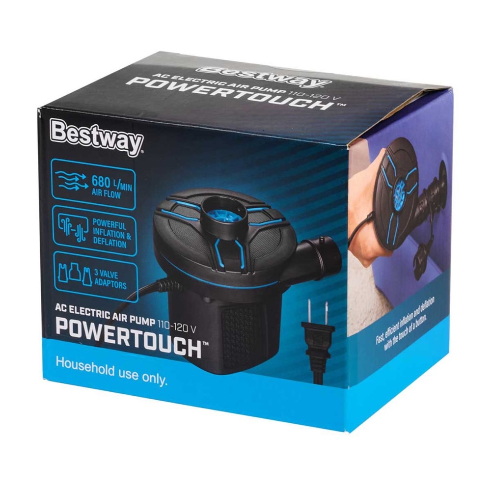 Bestway PowerTouch AC Electric Air Pump BNWT